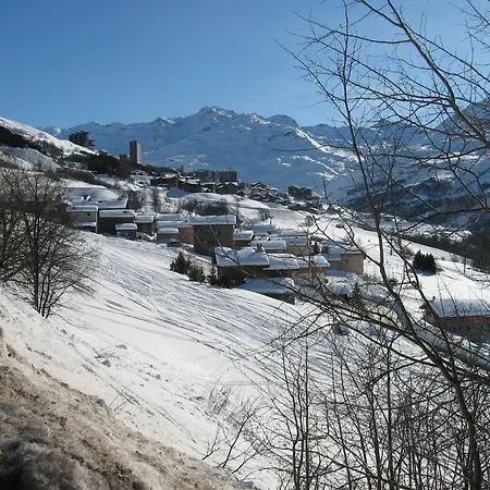 With 2 In Les Menuires, With Wonderful Mountain View - *